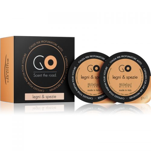 Millefiori GO Legni & Spezie odświeżacz do samochodu napełnienie 2 szt.