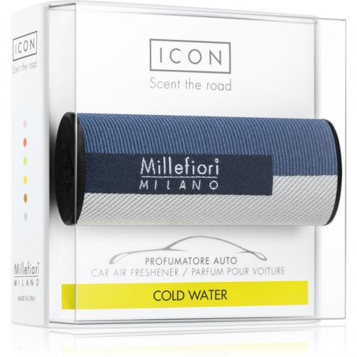 Millefiori Icon Cold Water odświeżacz do samochodu Textile Geometric
