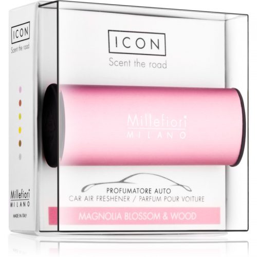 Millefiori Icon Magnolia Blossom & Wood odświeżacz do samochodu Classic