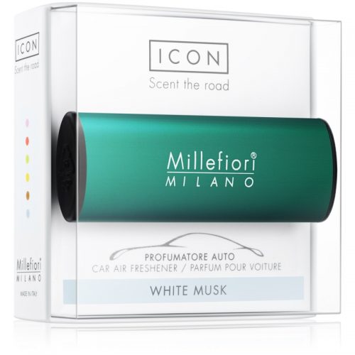 Millefiori Icon White Musk odświeżacz do samochodu Classic
