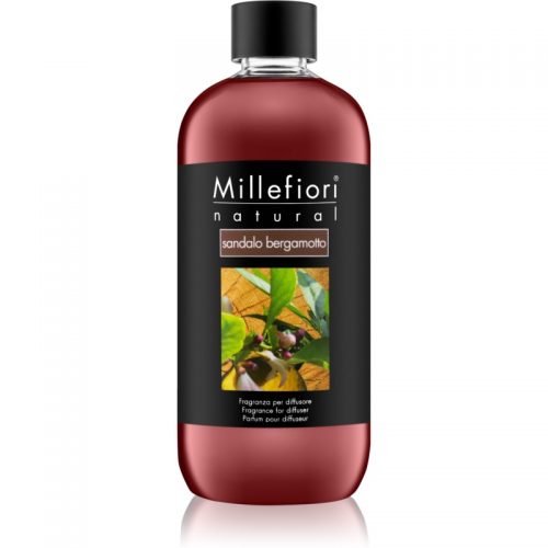 Millefiori Natural Sandalo Bergamotto napełnianie do dyfuzorów 500 ml