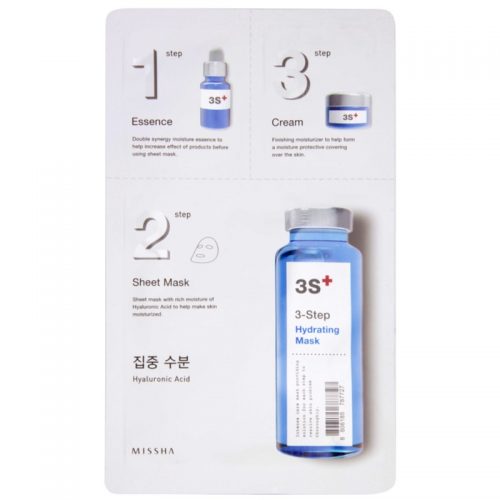 Missha 3-Step maska nawilżająca w trzech krokach 25 g
