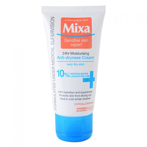 MIXA 24 HR Moisturising odżywczy krem nawilżający do bardzo suchej skóry 50 ml