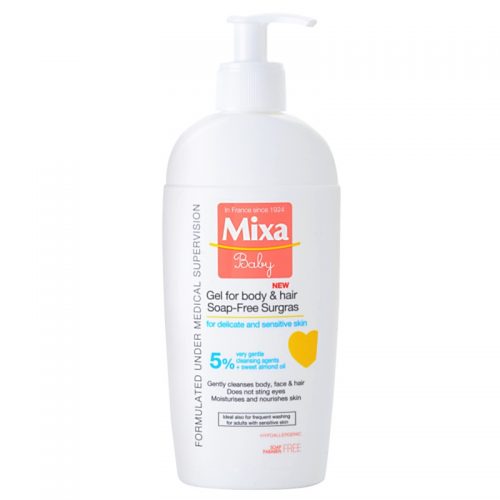 MIXA Baby żel i szampon pod prysznic 2 w 1 dla dzieci 250 ml