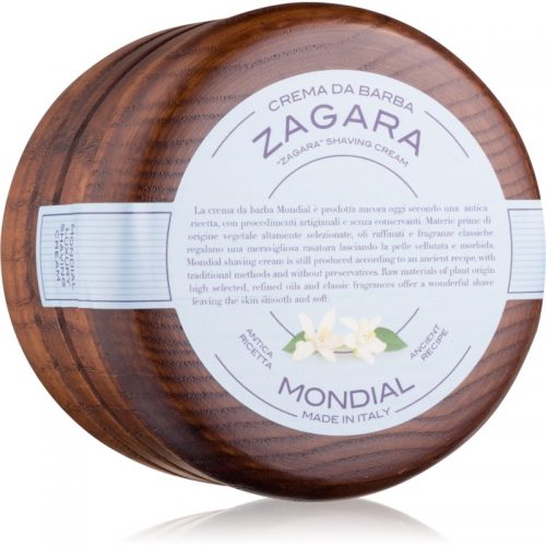 Mondial Luxury Wooden Bowl krem do golenia Zagara 140 ml