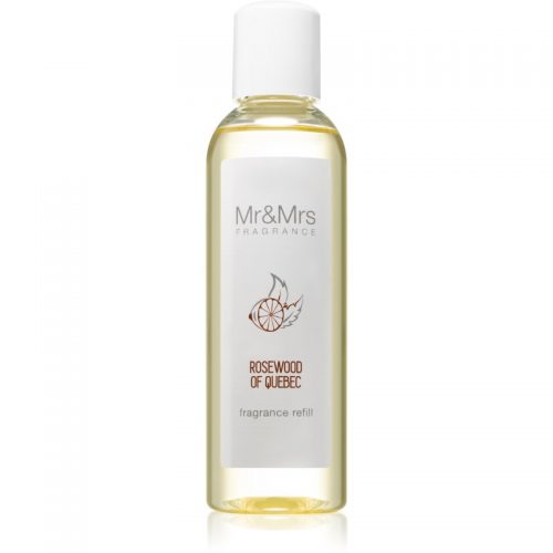 Mr & Mrs Fragrance Blanc Rosewood of Quebec napełnianie do dyfuzorów 200 ml