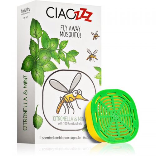 Mr & Mrs Fragrance Ciaozzz Citronella & Mint napełnianie do dyfuzorów kapsułki (Mosquito Repellent)