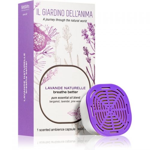 Mr & Mrs Fragrance Il Giardino Dell’Anima Lavande Naturelle napełnianie do dyfuzorów kapsułki (Breathe better)