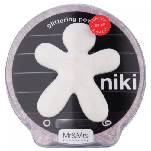 Mr & Mrs Fragrance Niki Glittering Powder odświeżacz do samochodu napełnialny