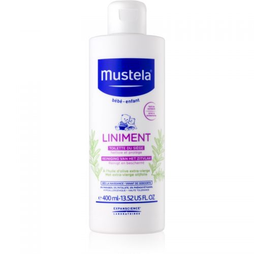 Mustela Bébé Liniment mleczko oczyszczajace dla dzieci od urodzenia 400 ml