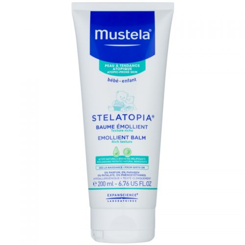 Mustela Bébé Stelatopia balsam zmiękczający dla dzieci od urodzenia 200 ml