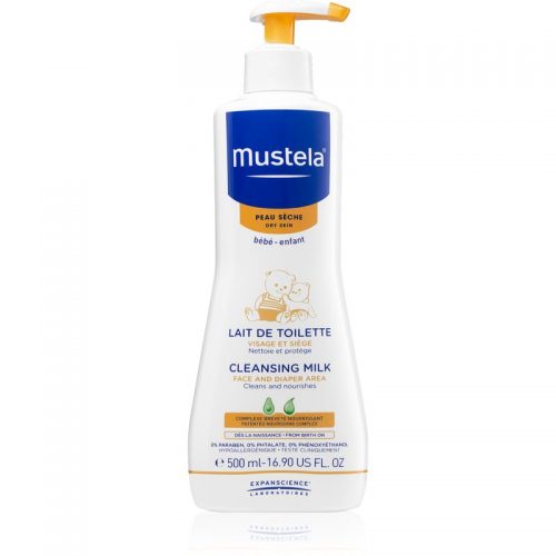 Mustela Bébé Toillete mleczko oczyszczajace dla dzieci 500 ml