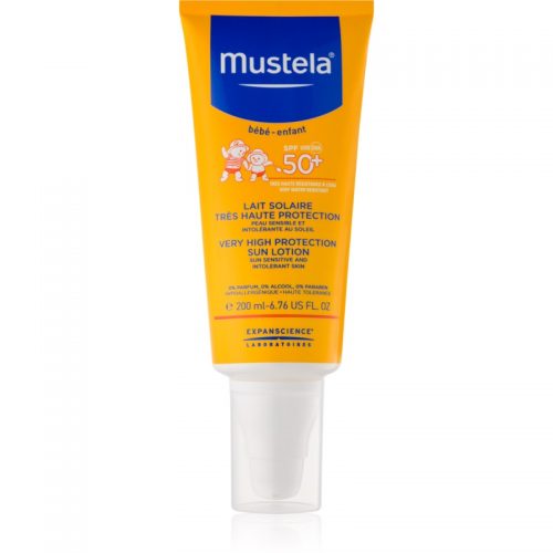 Mustela Solaires mleczko ochronne dla dzieci SPF 50+ 200 ml