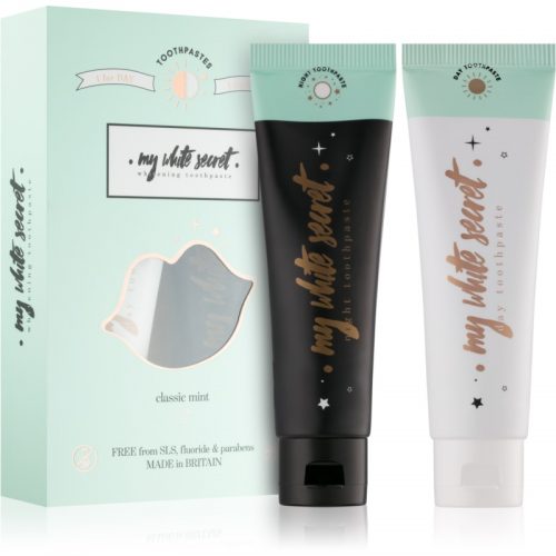 My White Secret Toothpaste Classic Mint zestaw kosmetyków I. unisex