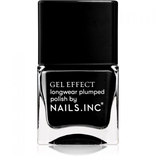 Nails Inc. Gel Effect lakier do paznokci o dużej trwałości odcień Black Taxi 14 ml