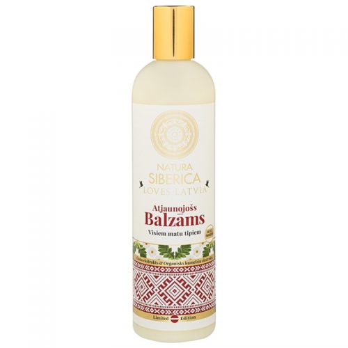 Natura Siberica Loves Latvia balsam regenerujący do włosów 400 ml