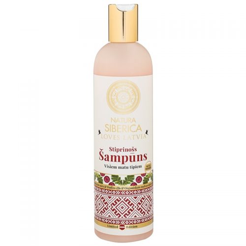 Natura Siberica Loves Latvia szampon wzmacniający do włosów 400 ml