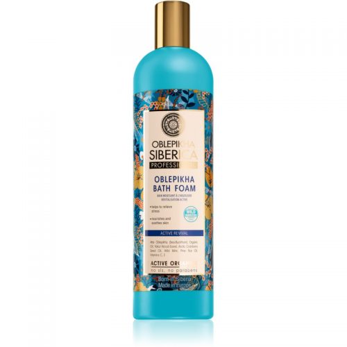 Natura Siberica Sea-Bucktorn rewitalizująca piana do kąpieli 550 ml