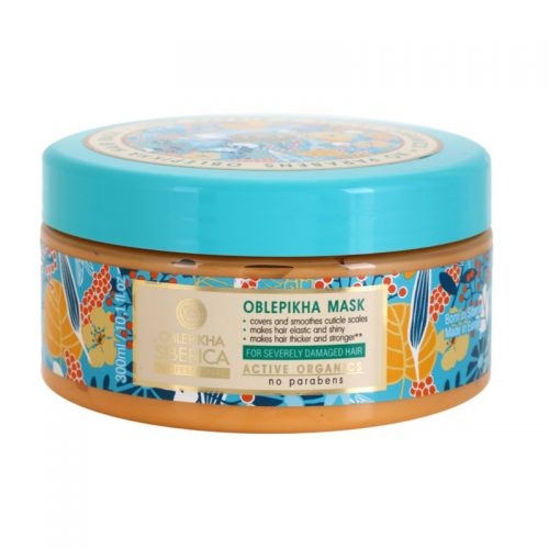 Natura Siberica Sea-Bucktorn maska dogłębnie regenerująca do bardzo zniszczonych włosów 300 ml