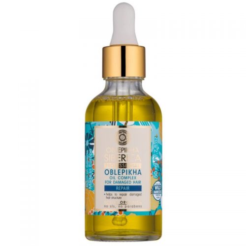 Natura Siberica Sea-Bucktorn olejek do pielęgnacja włosów zniszczonych 50 ml