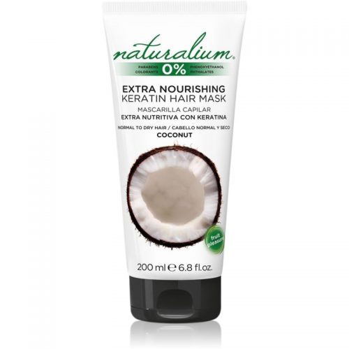 Naturalium Fruit Pleasure Coconut maseczka nawilżająca z keratyną 200 ml