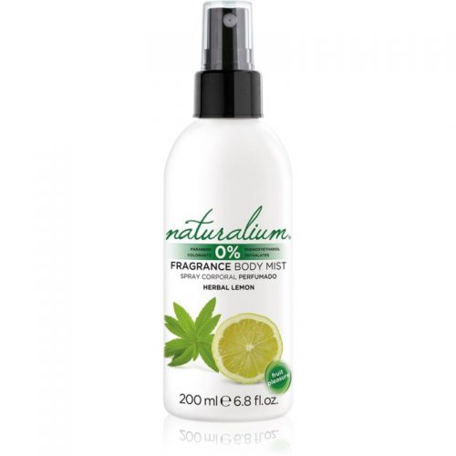 Naturalium Fruit Pleasure Herbal Lemon odświeżający spray do ciała 200 ml