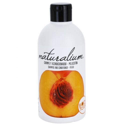 Naturalium Fruit Pleasure Peach szampon i odżywka 400 ml
