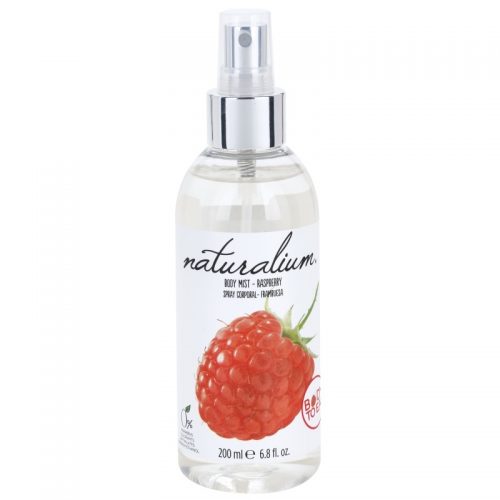 Naturalium Fruit Pleasure Raspberry odświeżający spray do ciała 200 ml