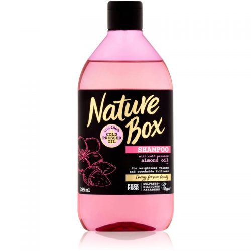 Nature Box Almond szampon do zwiększenia objętości zwiększający gęstość włosów 385 ml