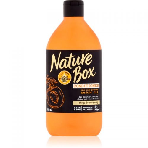 Nature Box Apricot pielęgnująca odżywka nadający zdrowy blask 385 ml