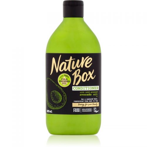 Nature Box Avocado odżywka głęboko regenerująca do włosów 385 ml