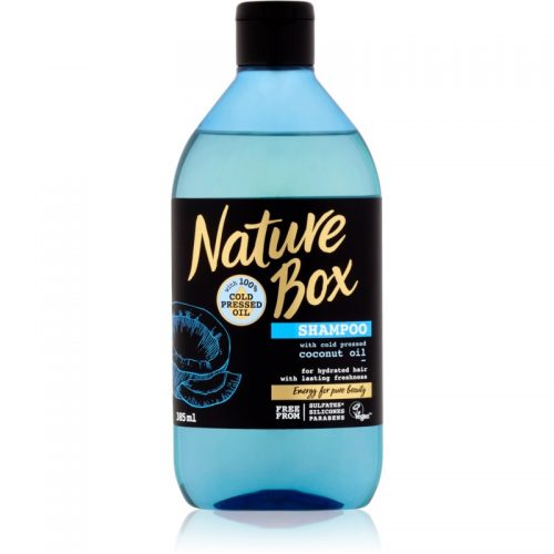 Nature Box Coconut orzeźwiający szampon o dzłałaniu nawilżającym 385 ml