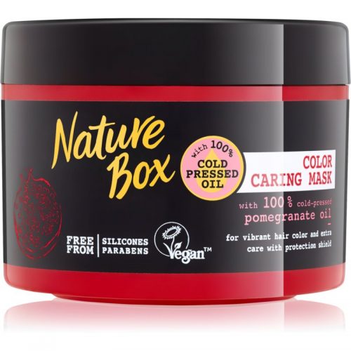 Nature Box Pomegranate odżywczo-nawilżająca maska do włosów chroniący kolor 200 ml