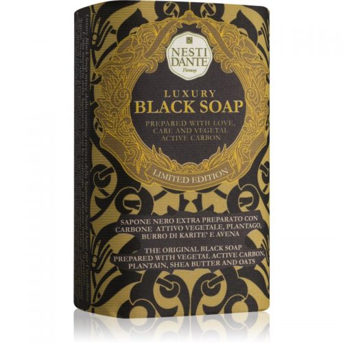 Nesti Dante Luxury Black Soap czarne mydło 250 g