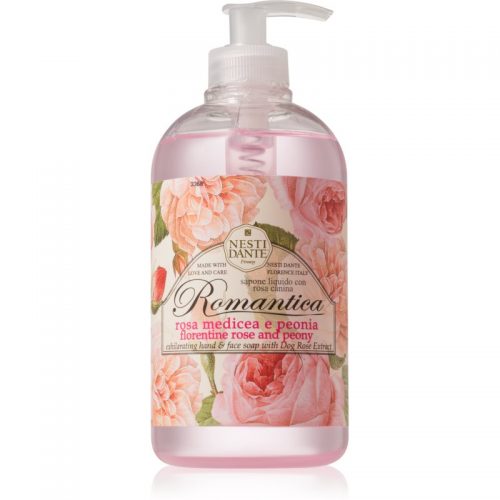 Nesti Dante Romantica Florentine Rose and Peony mydło do rąk w płynie 500 ml