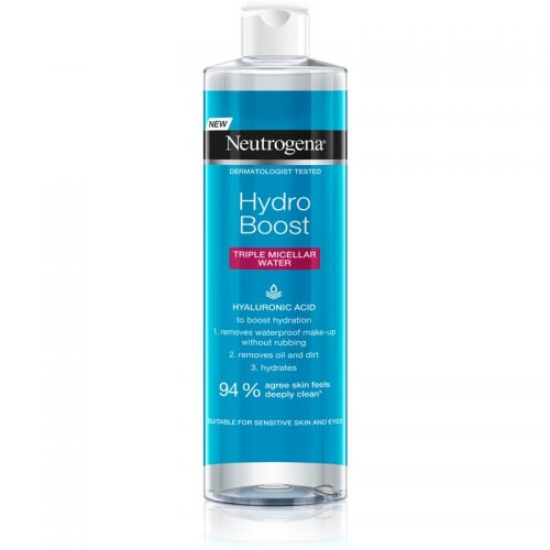 Neutrogena Hydro Boost® Face woda miceralna 3 w 1 o dzłałaniu nawilżającym 400 ml