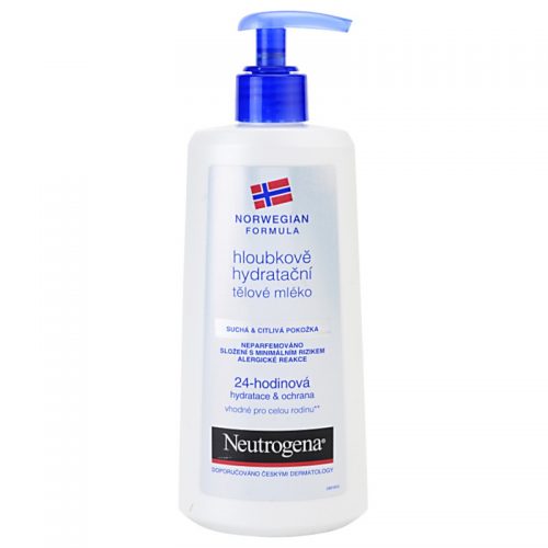 Neutrogena Norwegian Formula® Deep Moisture głęboko nawilżające mleczko do ciała dla skóry suchej i wrażliwej 250 ml