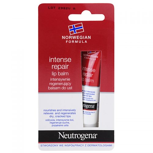 Neutrogena Norwegian Formula® Intense Repair balsam regenerujący do ust 15 ml