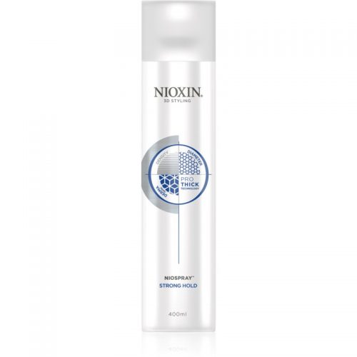 Nioxin 3D Styling Pro Thick lakier do włosów do utrwalenia kształtu 400 ml