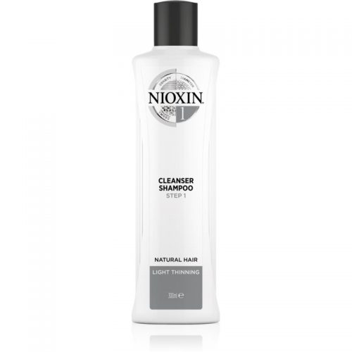 Nioxin System 1 szampon oczyszczający do włosów normalnych i delikatnych 300 ml