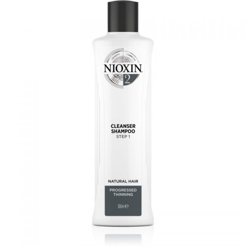 Nioxin System 2 szampon oczyszczający do włosów normalnych i delikatnych 300 ml