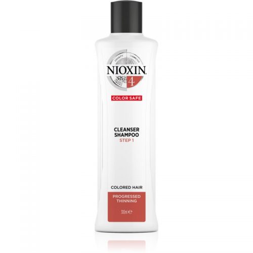 Nioxin System 4 delikatny szampon do włosów farbowanych i zniszczonych 300 ml