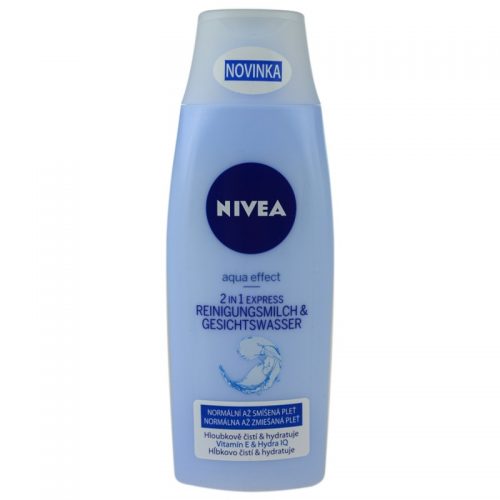 Nivea Aqua Effect oczyszczające mleczko i woda 2 w 1 200 ml
