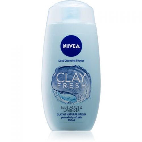 Nivea Clay Fresh Blue Agave & Lavender żel pod prysznic z glinką 250 ml