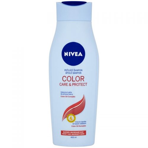 Nivea Color Care & Protect szampon dla intensywnego koloru z zawartością olejku makadamia 400 ml