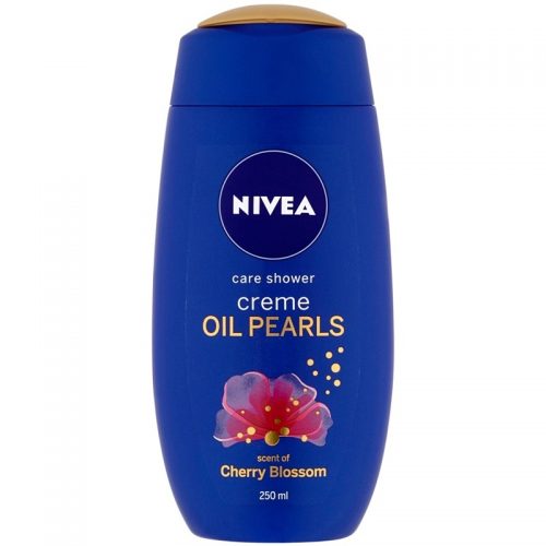 Nivea Creme Oil Pearls pielęgnacyjny żel pod prysznic Cherry Blossom 250 ml