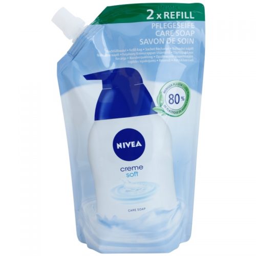 Nivea Creme Soft mydło w płynie napełnienie 500 ml