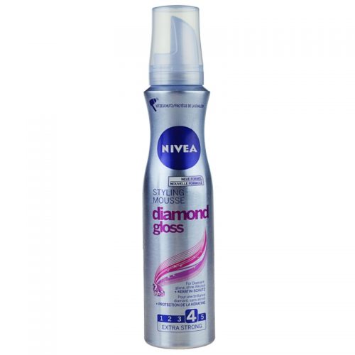 Nivea Diamond Gloss pianka do włosów utrwalająca 150 ml