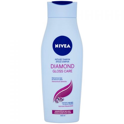 Nivea Diamond Gloss szampon do włosów osłabionych, bez połysku 400 ml