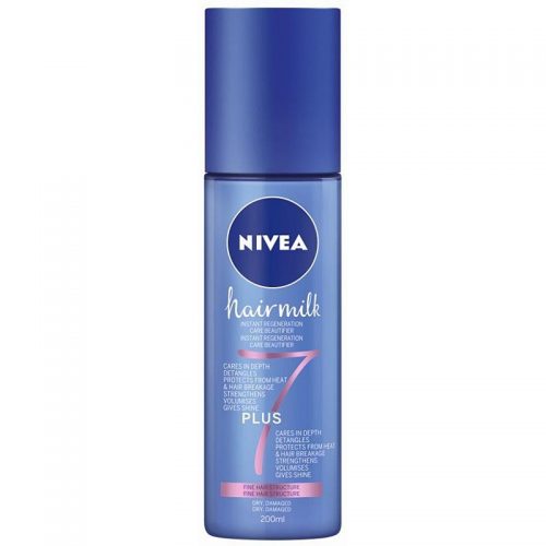 Nivea Hairmilk 7 Plus odżywka regenerująca w sprayu do włosów delikatnych 200 ml